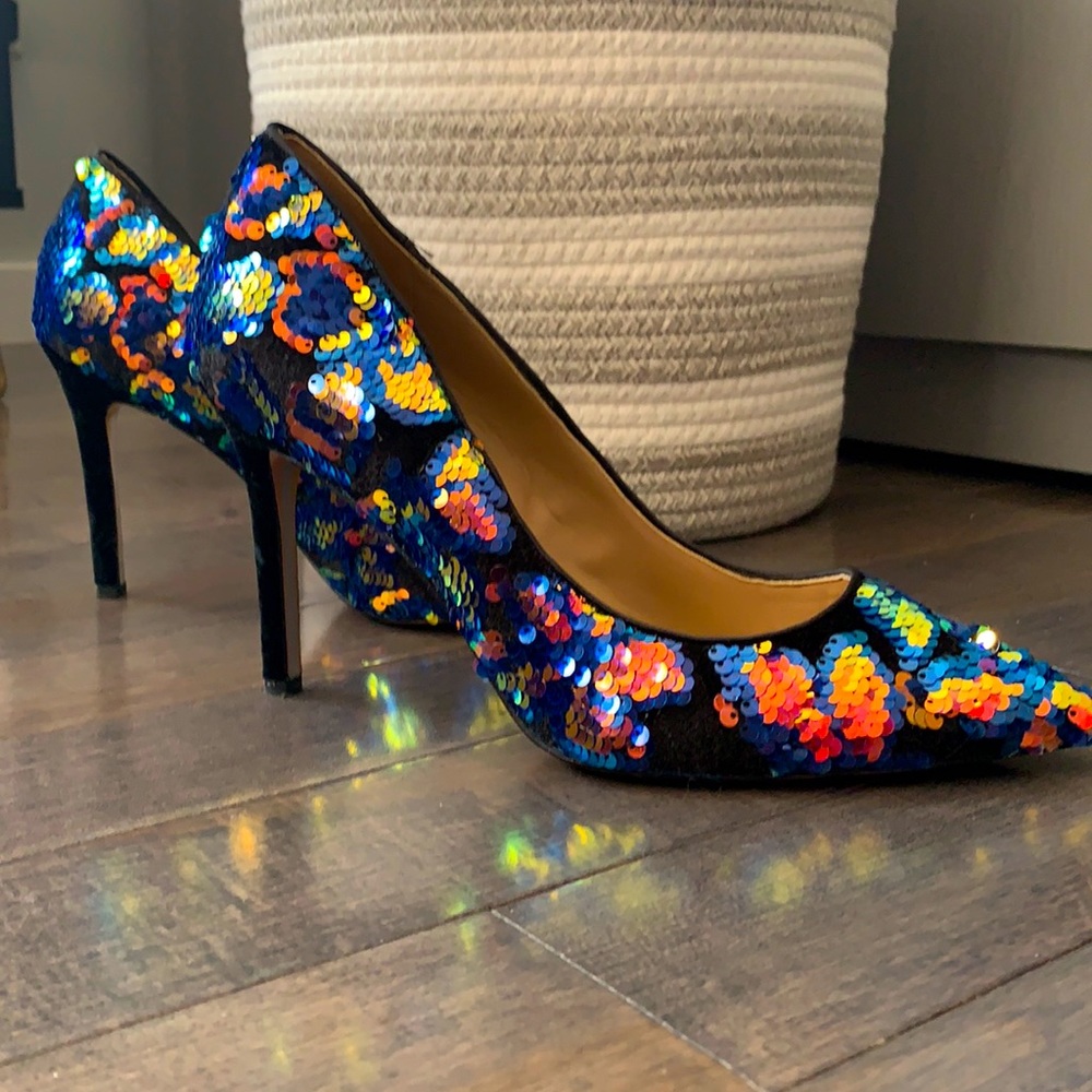 Sam Edelman sequin pumps